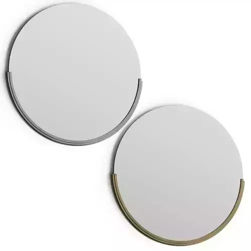 Lulu and Georgia Coralie Round Mirror