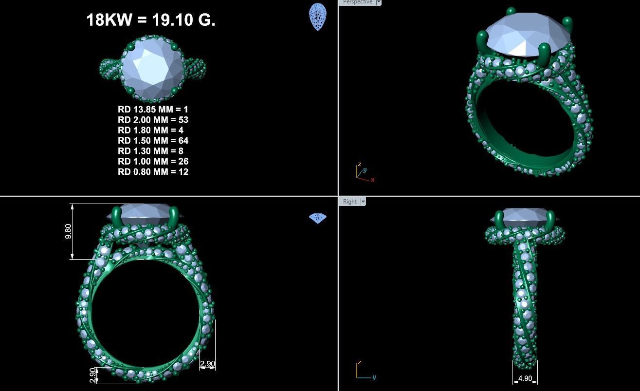 project ring 3D print model_4
