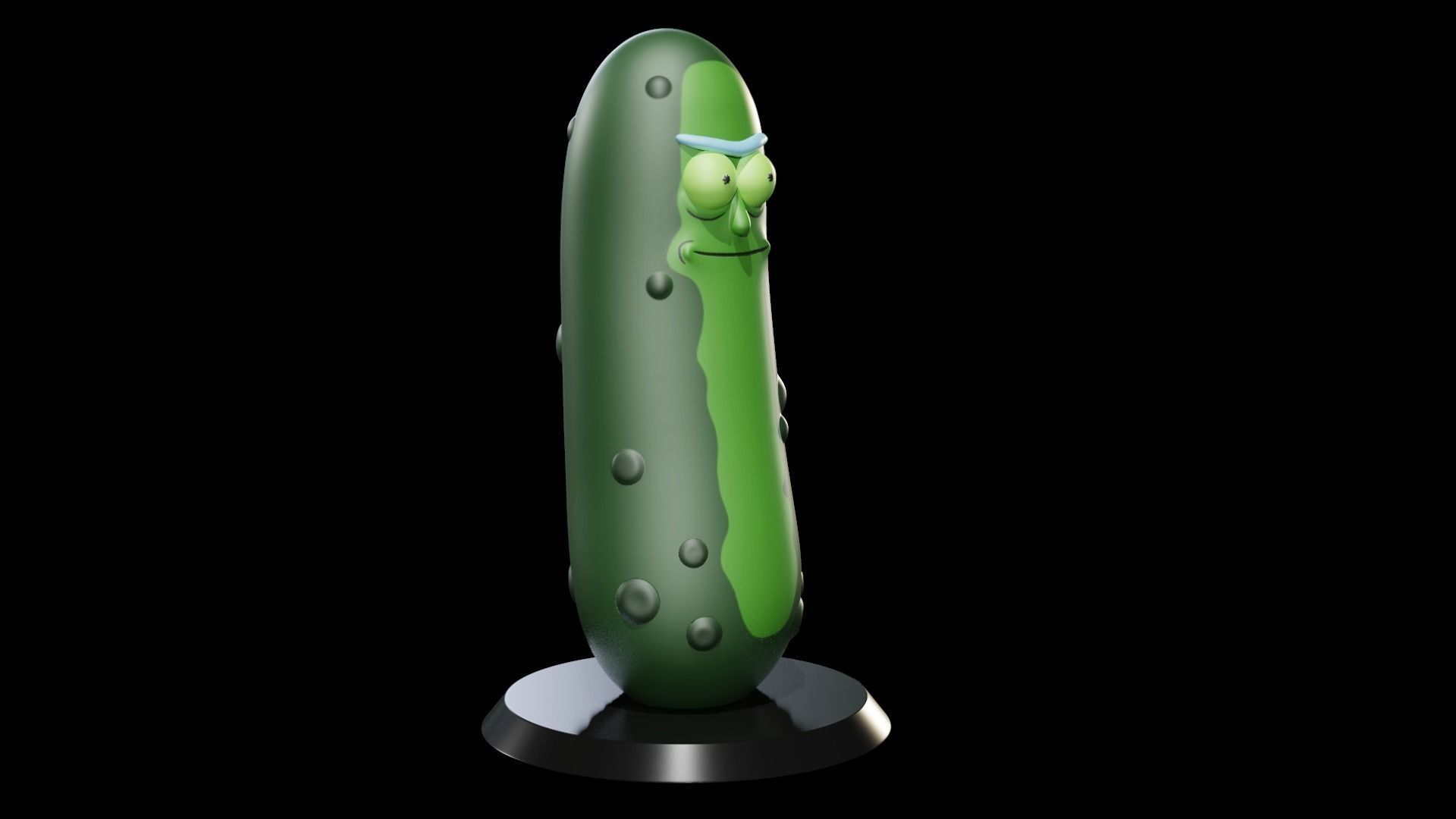 Pickle Rick V1 3D print model_2