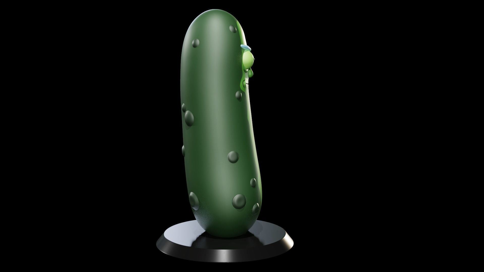 Pickle Rick V1 3D print model_4