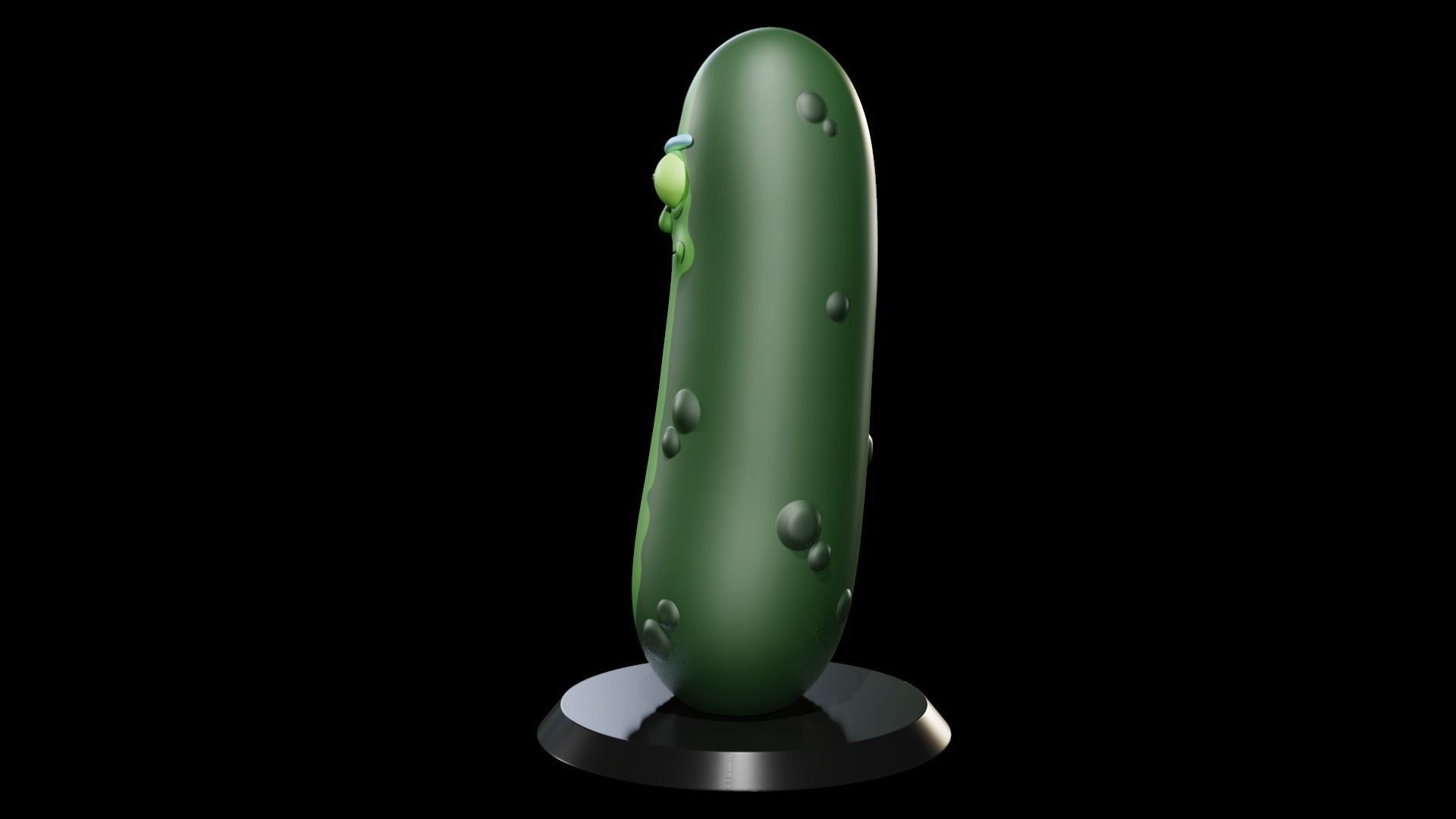 Pickle Rick V1 3D print model_9
