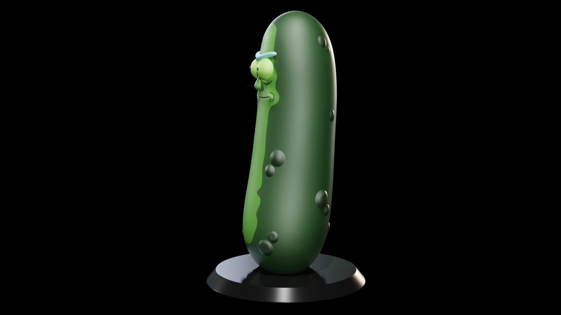 Pickle Rick V1 3D print model_10