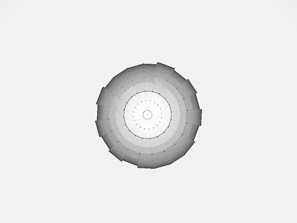 Granade plastic bottle Low-poly 3D model_20