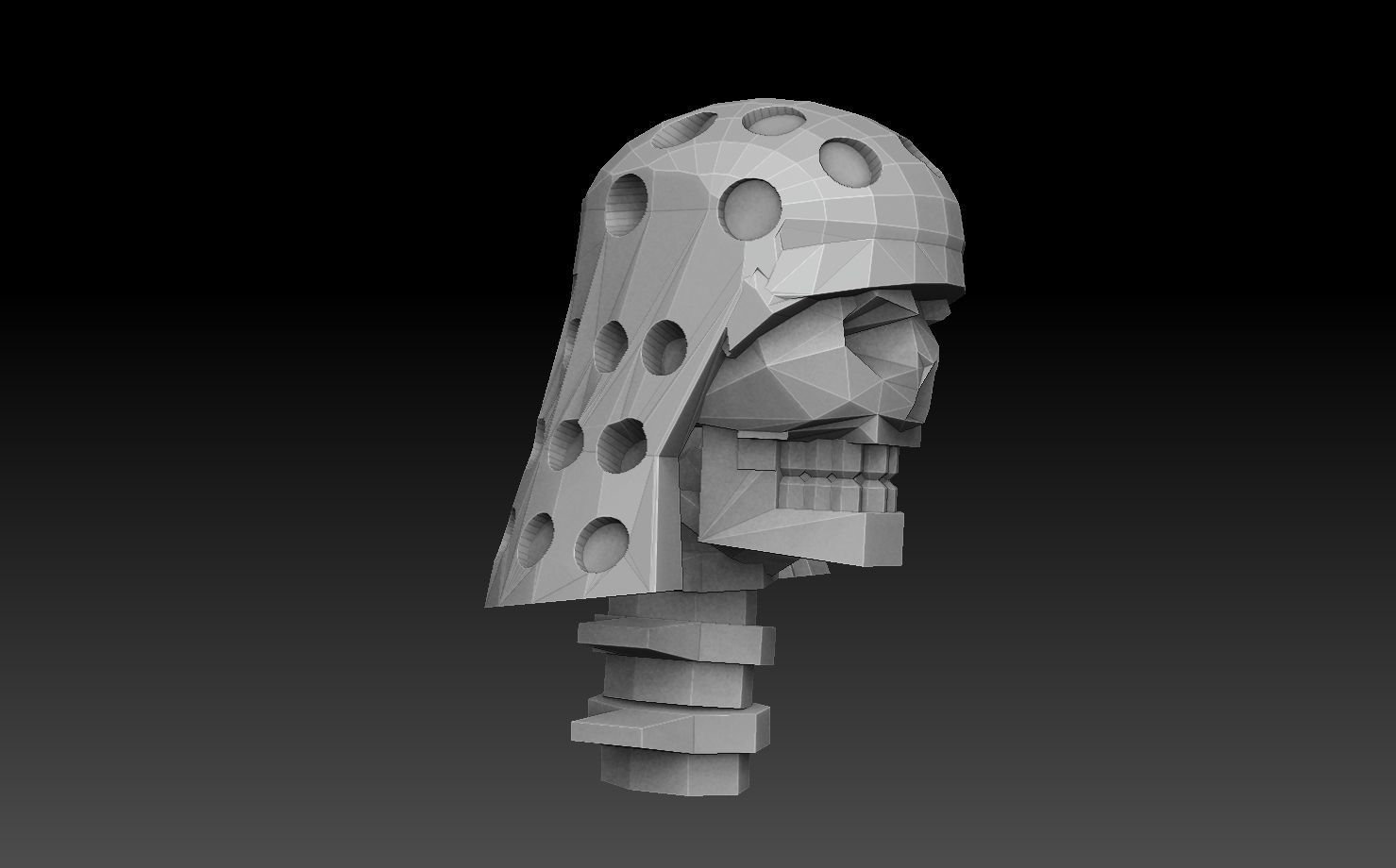 Skulls Megapack ROYALTY FREE VERSION 3D print model_3