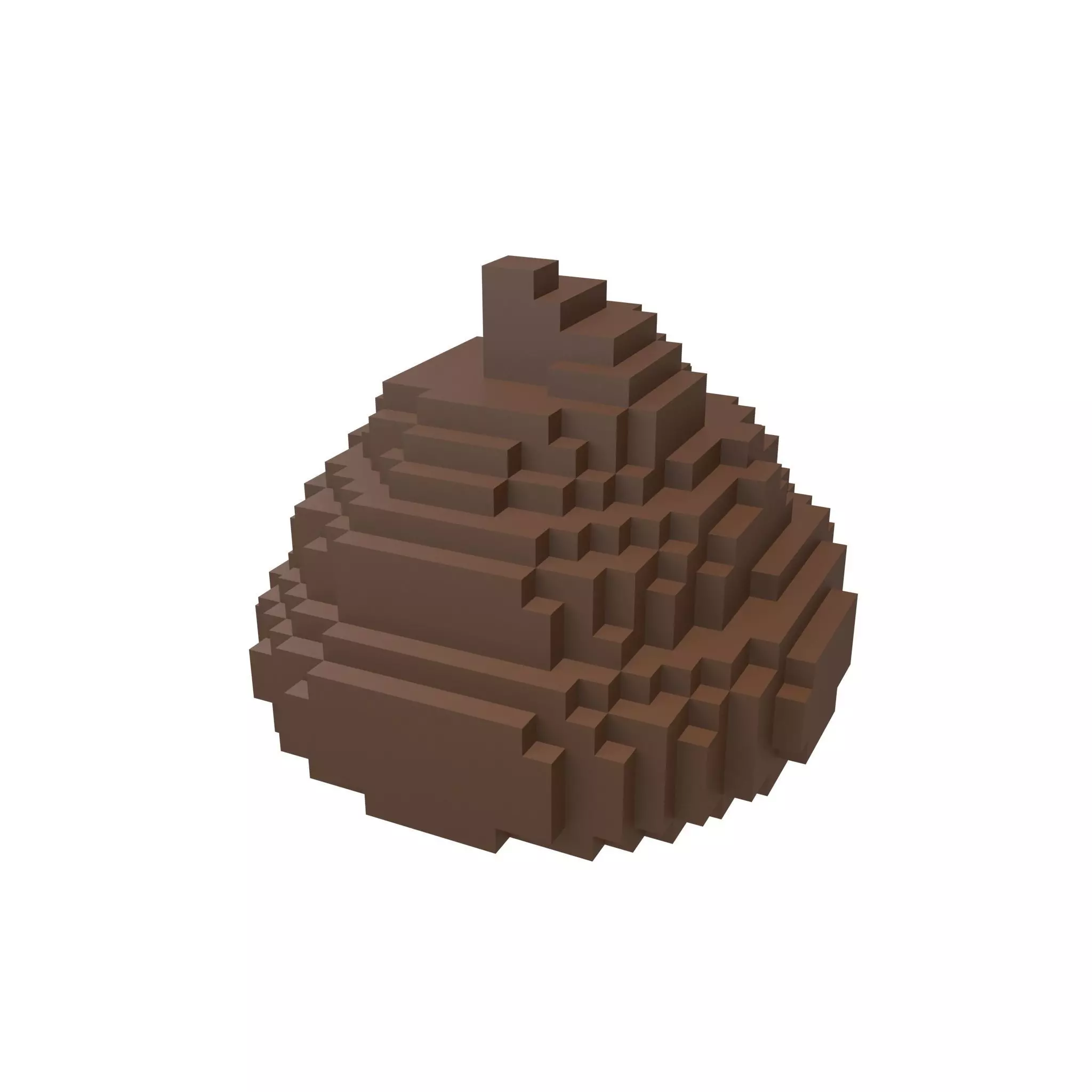 3D model Pixel Pile of Poo v1 002 VR / AR / low-poly | CGTrader