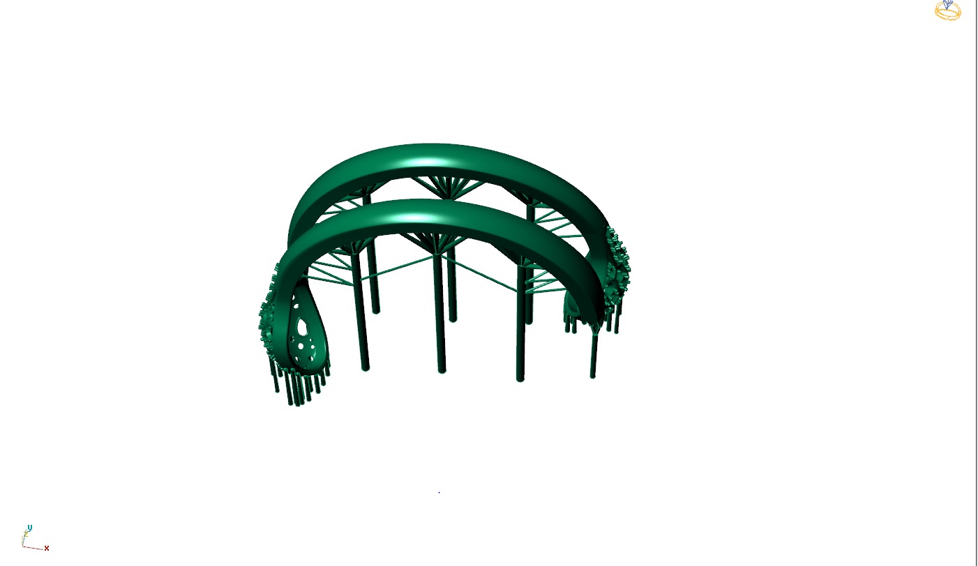 Bracelet Snake 3D print model_5