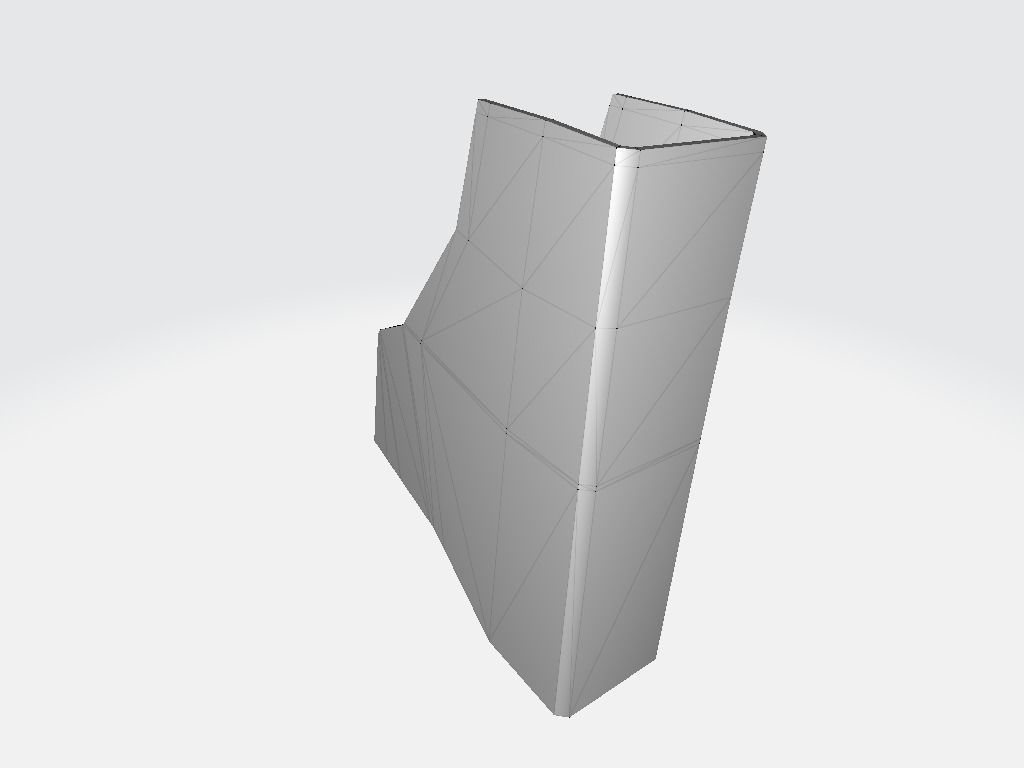 Gun Holster Low-poly 3D model_12