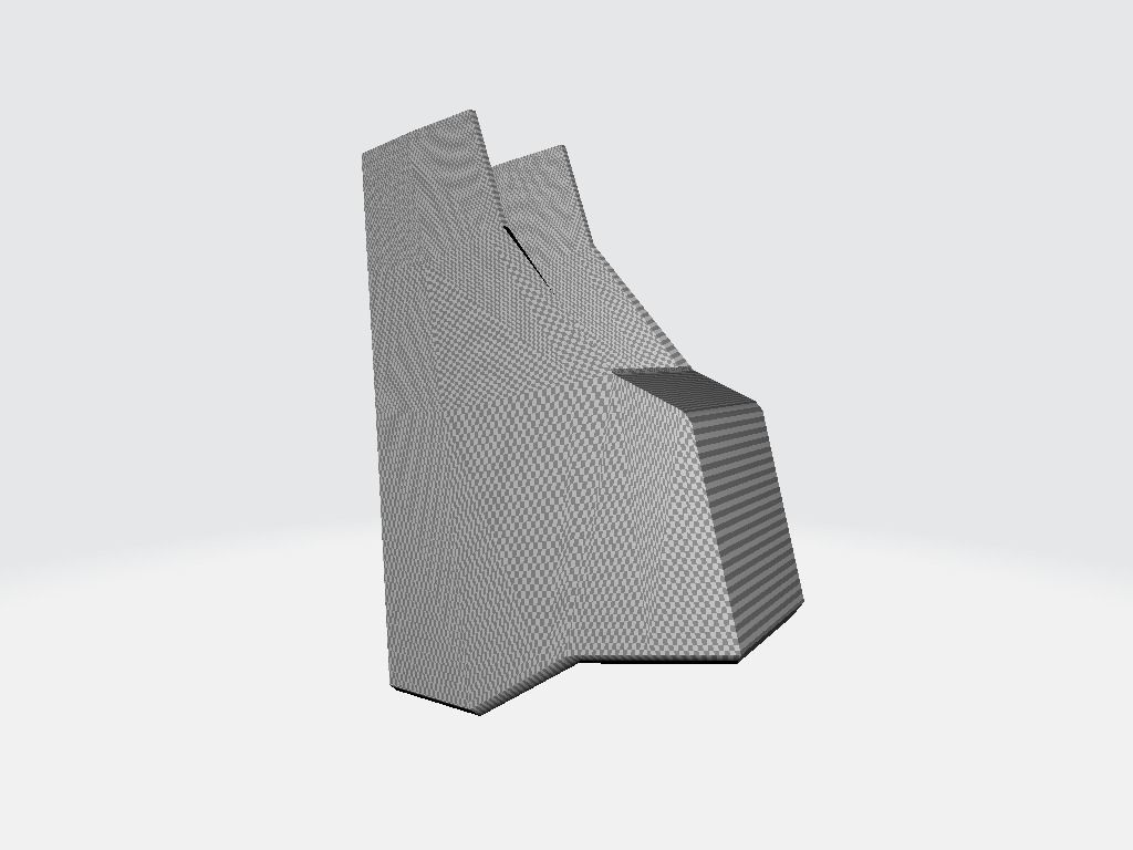 Gun Holster Low-poly 3D model_19