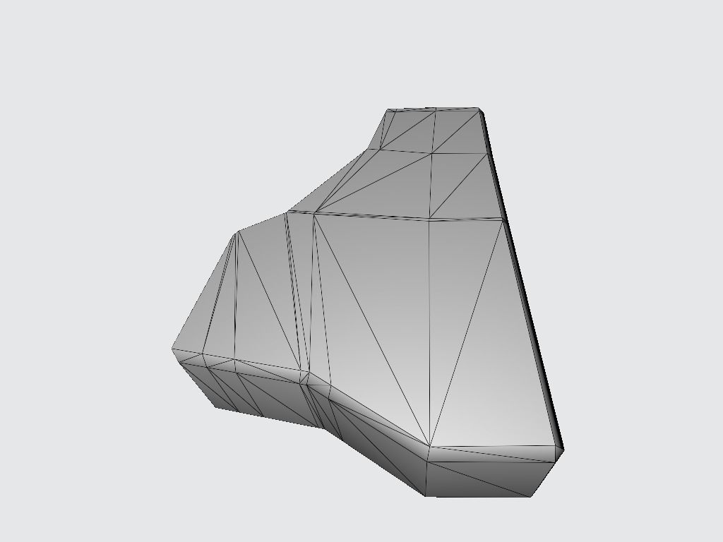 Gun Holster Low-poly 3D model_8