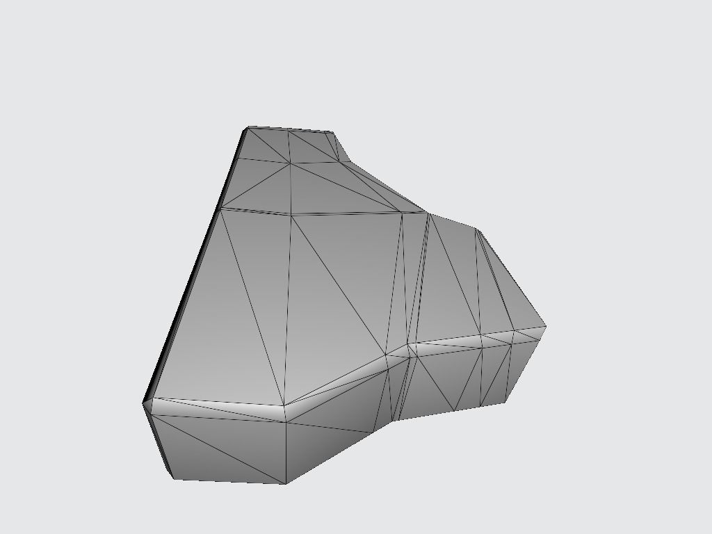 Gun Holster Low-poly 3D model_7