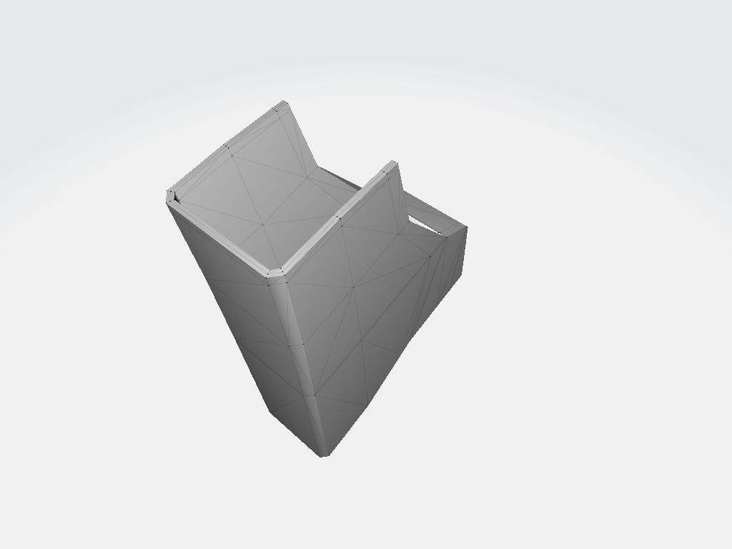 Gun Holster Low-poly 3D model_13