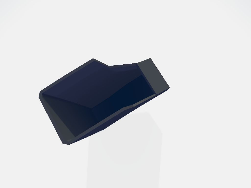 Gun Holster Low-poly 3D model_4