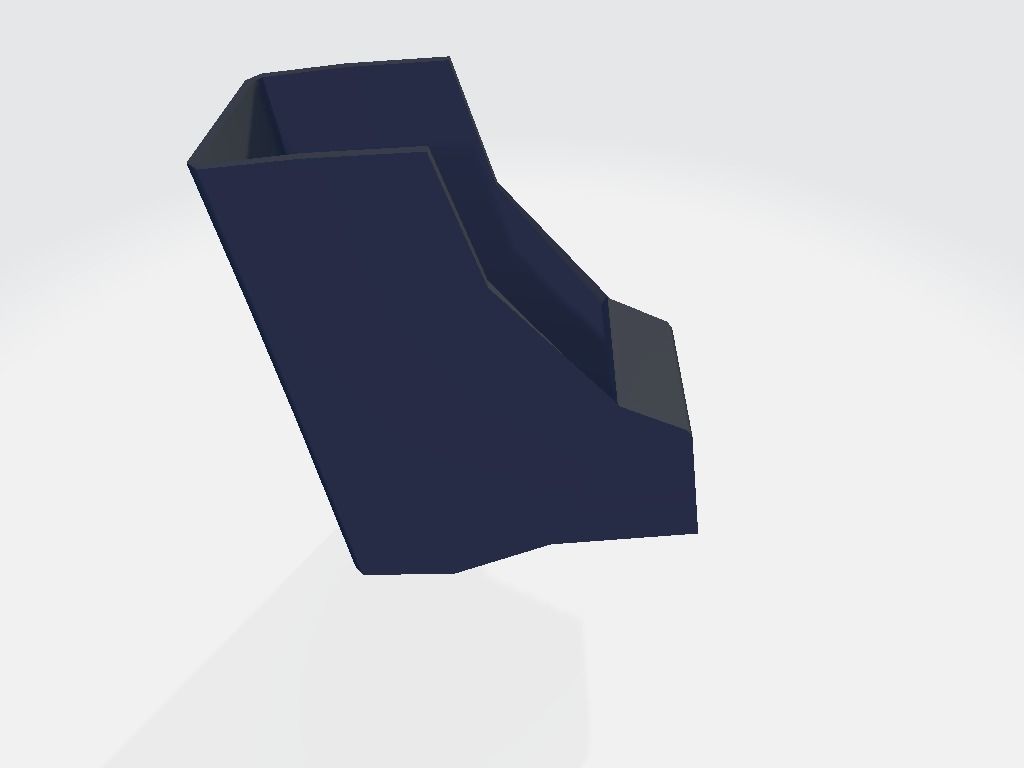 Gun Holster Low-poly 3D model_5