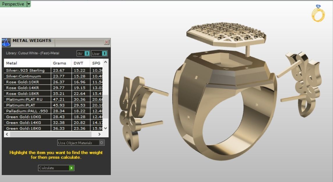 signet ring for men 3D print model_21