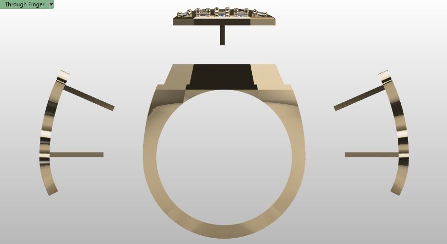 signet ring for men 3D print model_14