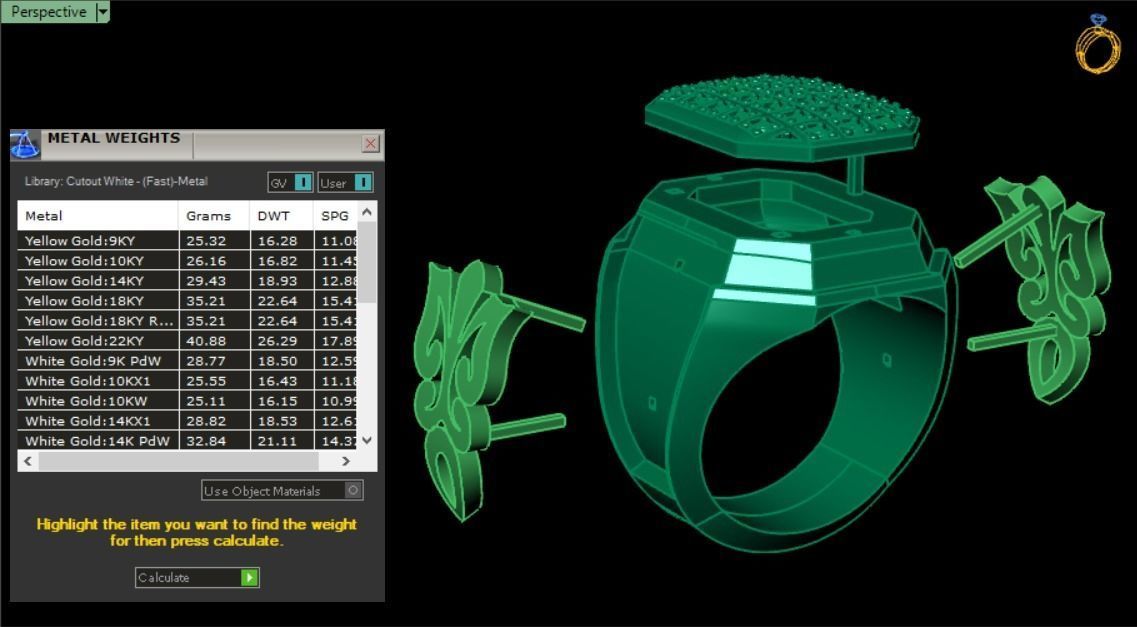 signet ring for men 3D print model_20