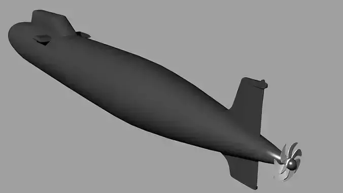 Russian Submarine 3D model