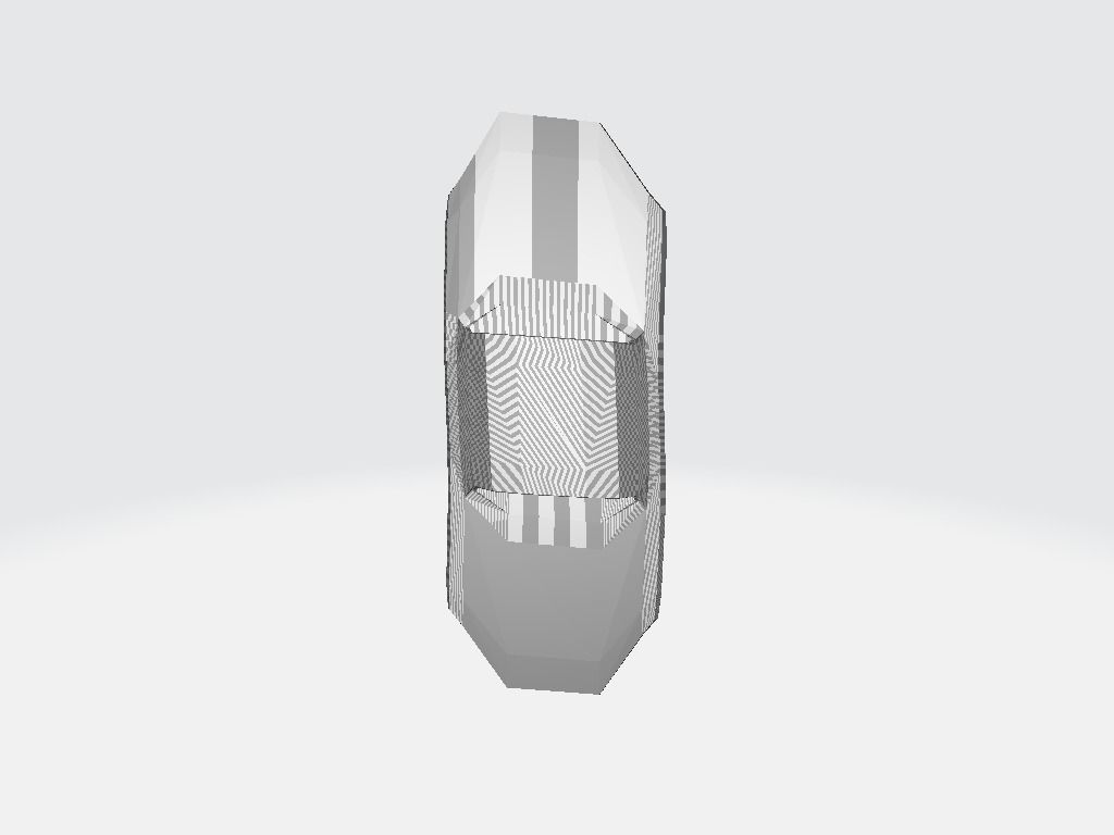 Belt Knife Holder Low-poly 3D model_15