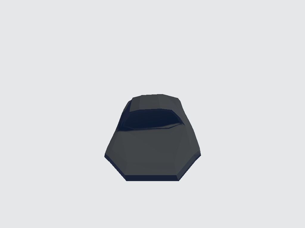 Belt Knife Holder Low-poly 3D model_5