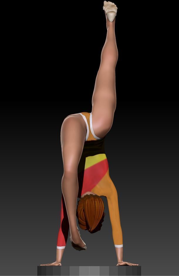 GRS-souplesse acrobatic gymnast 3D model_2