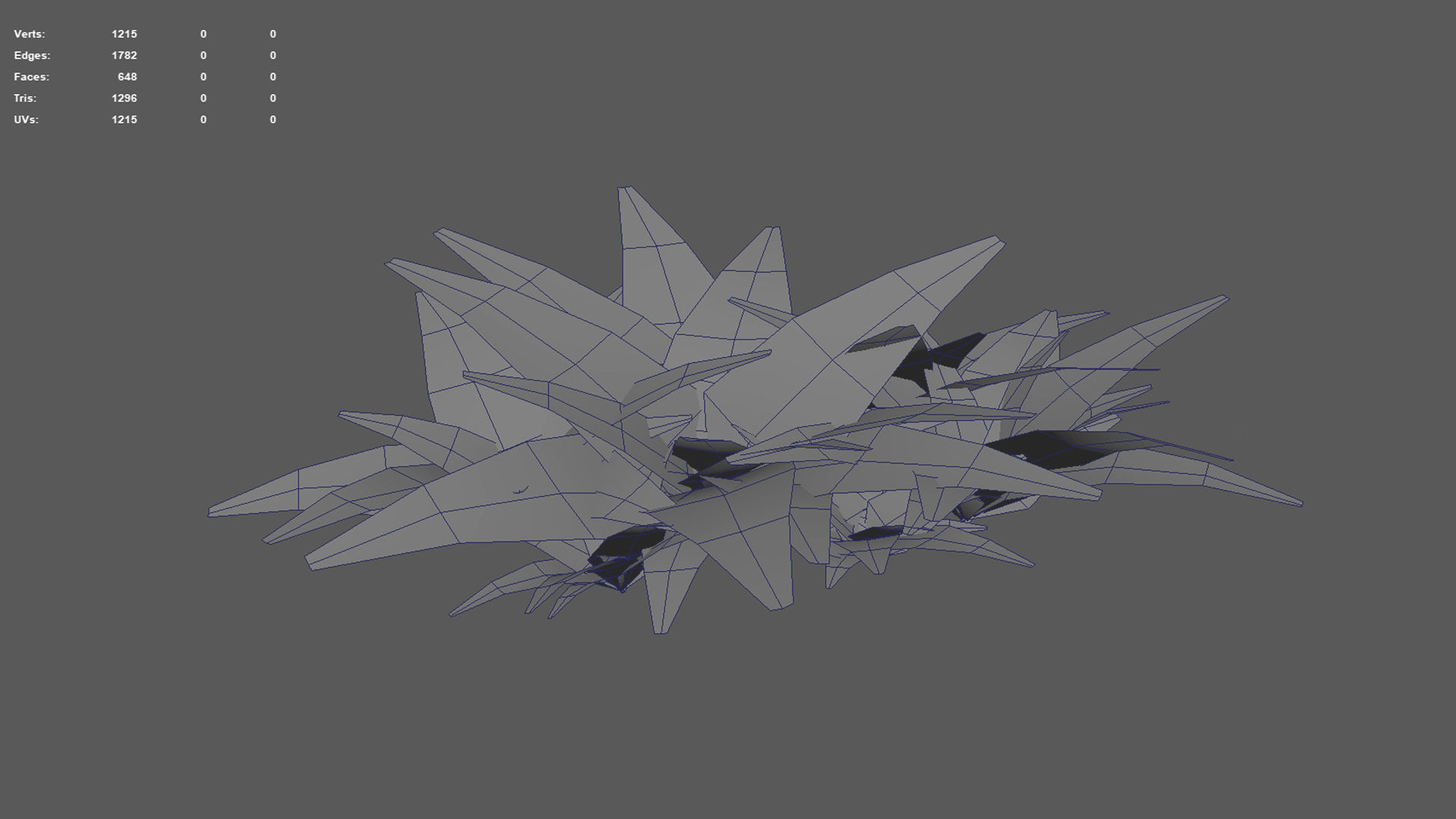 Small Fern - High Quality Low-Poly Models -UE4-Unity-Vray-Corona Low-poly 3D model_2