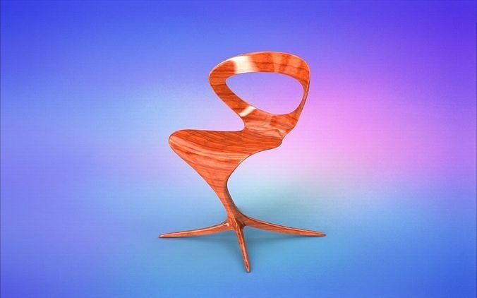 Design chair 3D print model