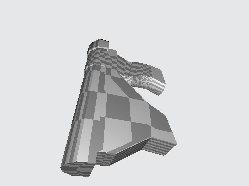 Pistol - Gun Low-poly 3D model_19