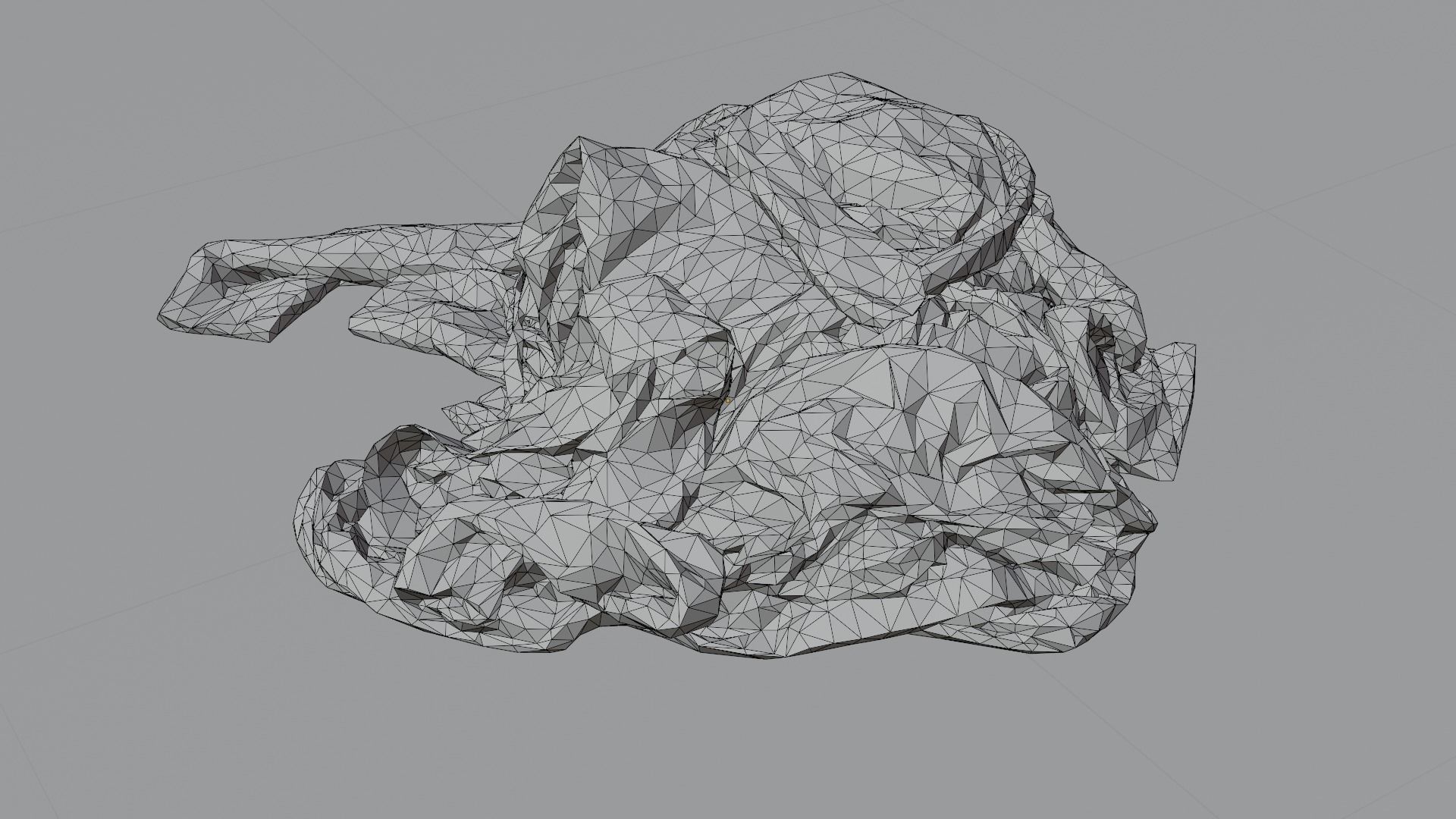 Pile of Pastel Clothes on the Ground 3D Scanned Low-poly 3D model_8