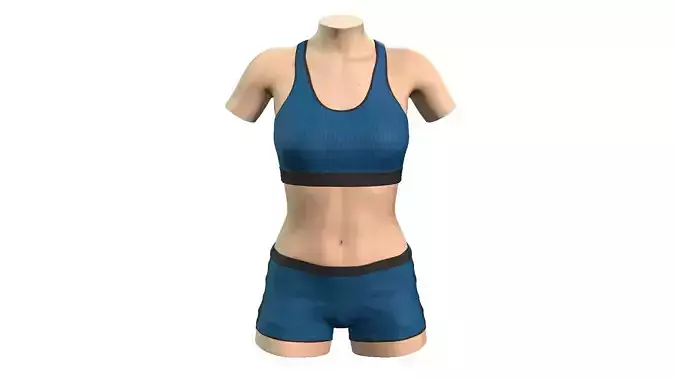 5 in 1 collection mannequin sportswear