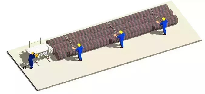 MS-01-METHOD STATEMENT OF TEMPORARY WORKS 3D MODEL 3D model