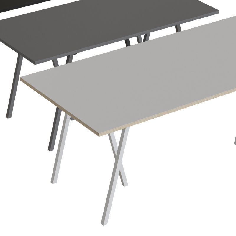 Loop Stand Table 3D model_3