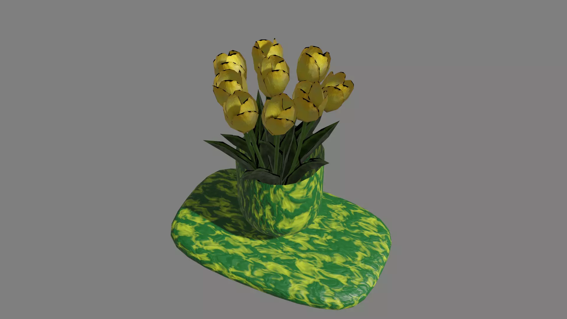 flower vase 3D model