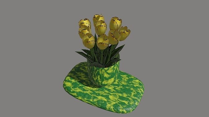 flower vase 3D model
