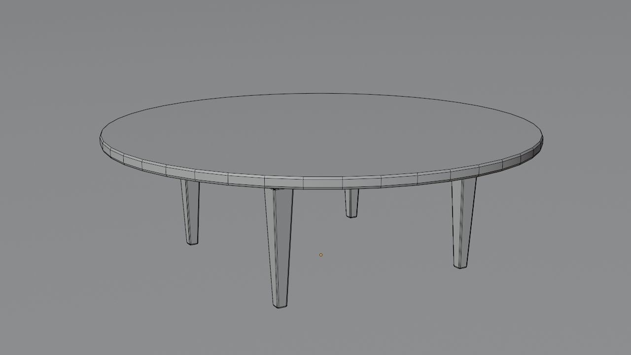 Center Table - 3D Model -PBR 3D model_6