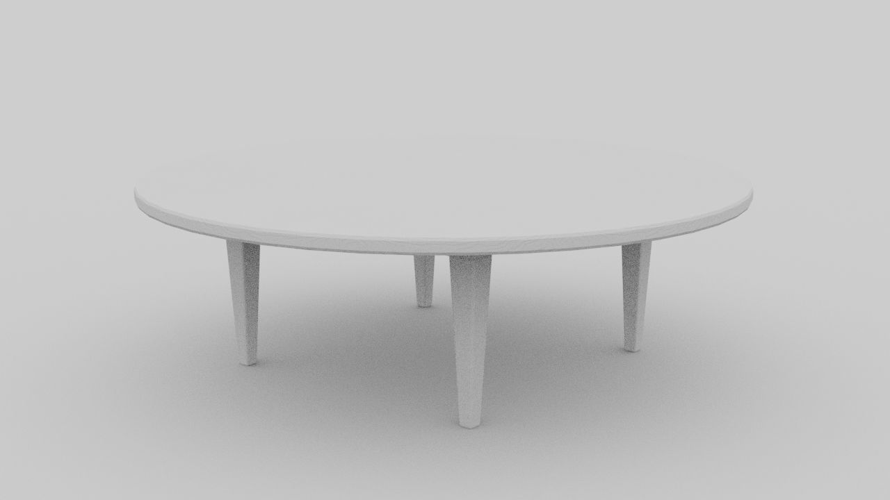 Center Table - 3D Model -PBR 3D model_4