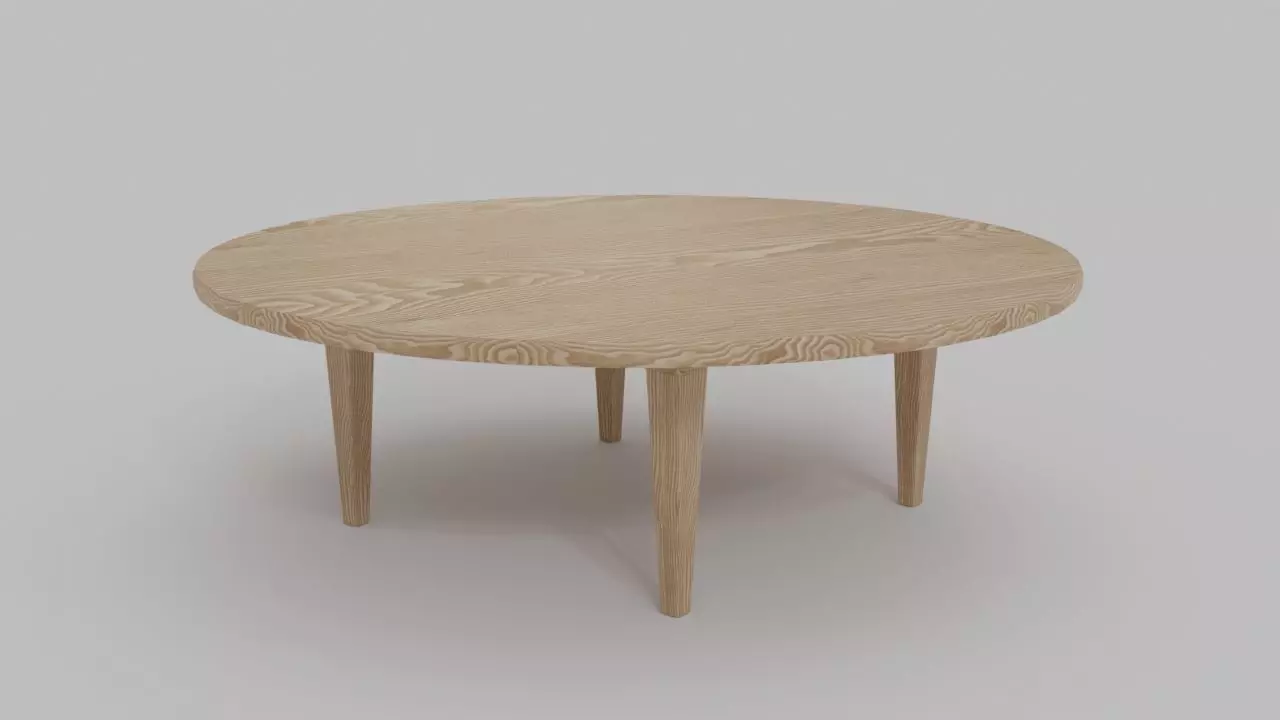 Center Table - 3D Model -PBR 3D model_0
