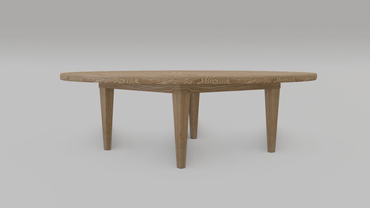Center Table - 3D Model -PBR 3D model_1