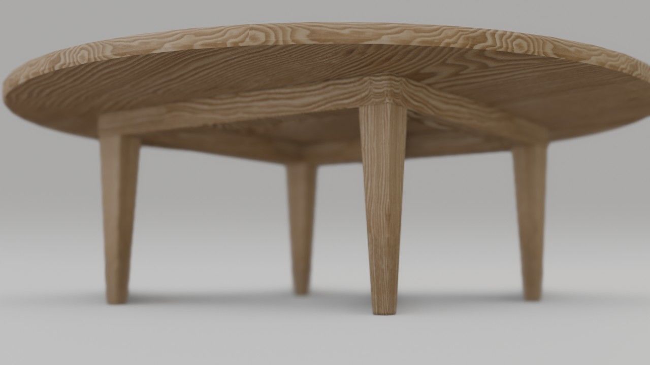 Center Table - 3D Model -PBR 3D model_2