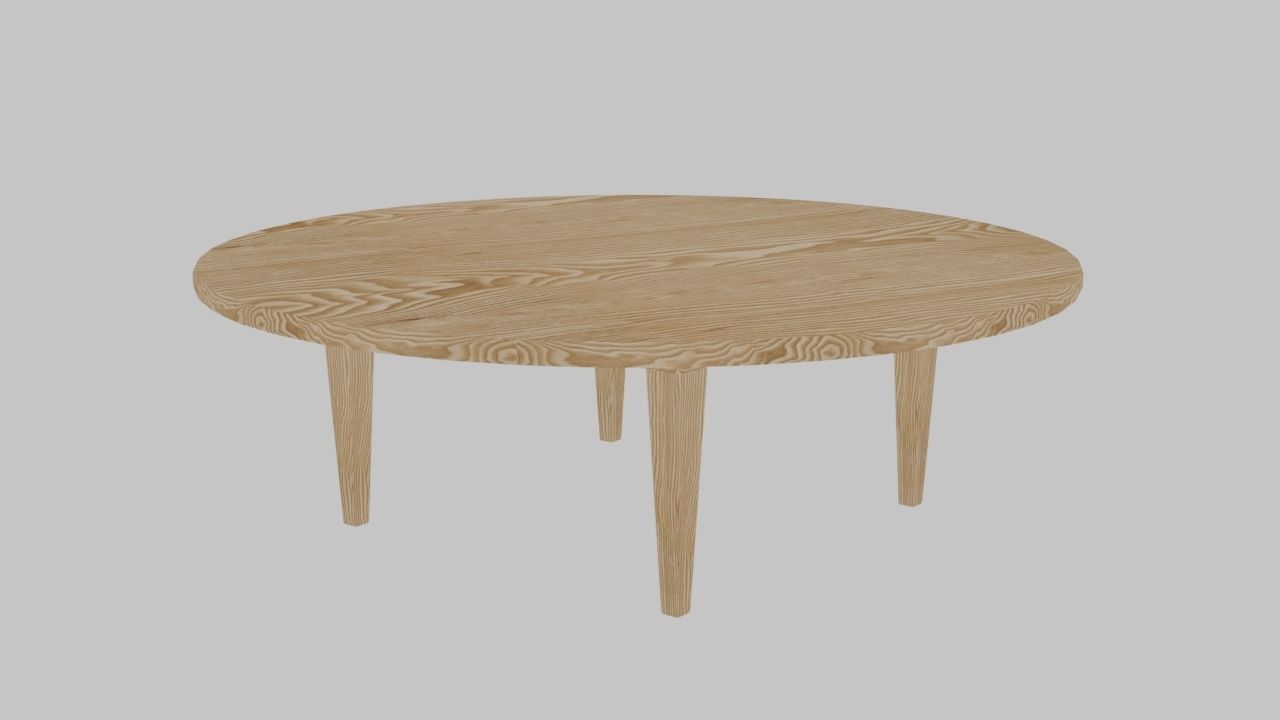 Center Table - 3D Model -PBR 3D model_3