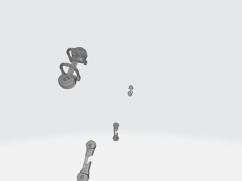 Limbs Explosion Booster Low-poly 3D model_16