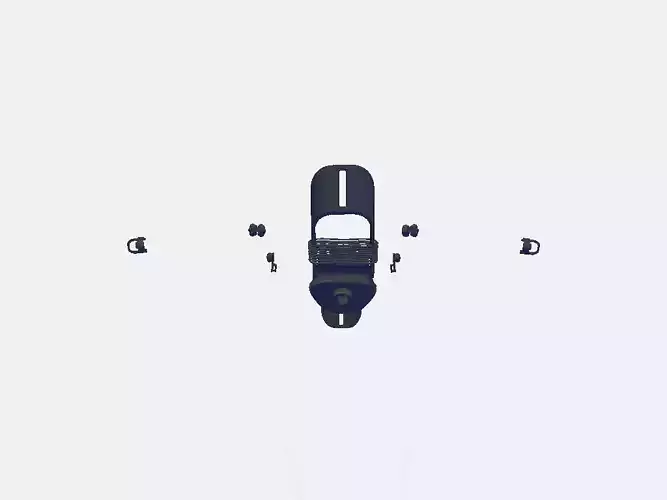 Limbs Explosion Booster Low-poly 3D model