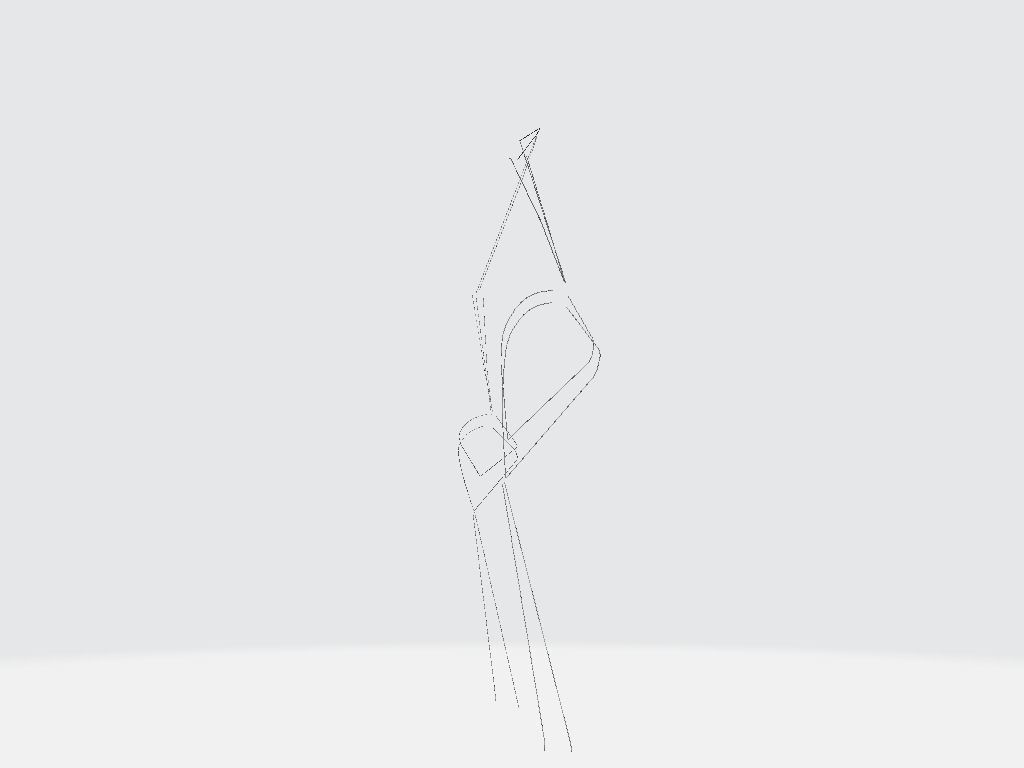 Limbs Explosion Booster Rope Low-poly 3D model_1