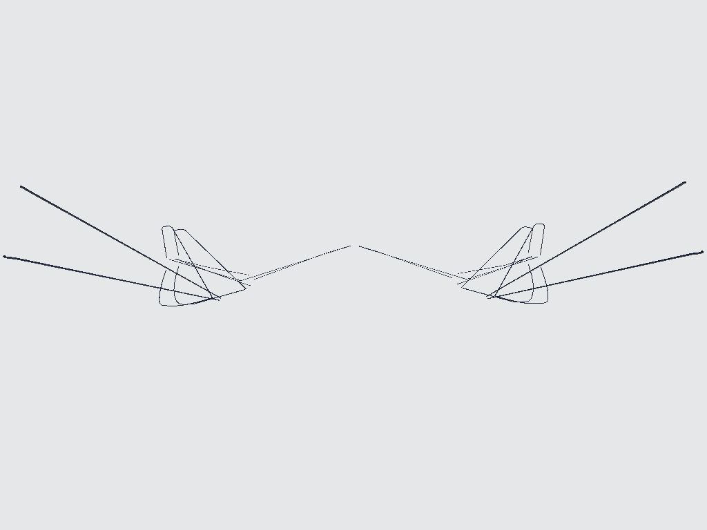 Limbs Explosion Booster Rope Low-poly 3D model_9