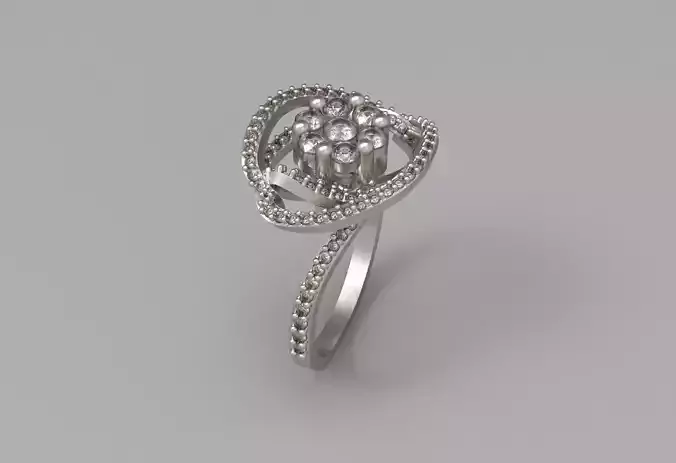 goldd ring with diamonds