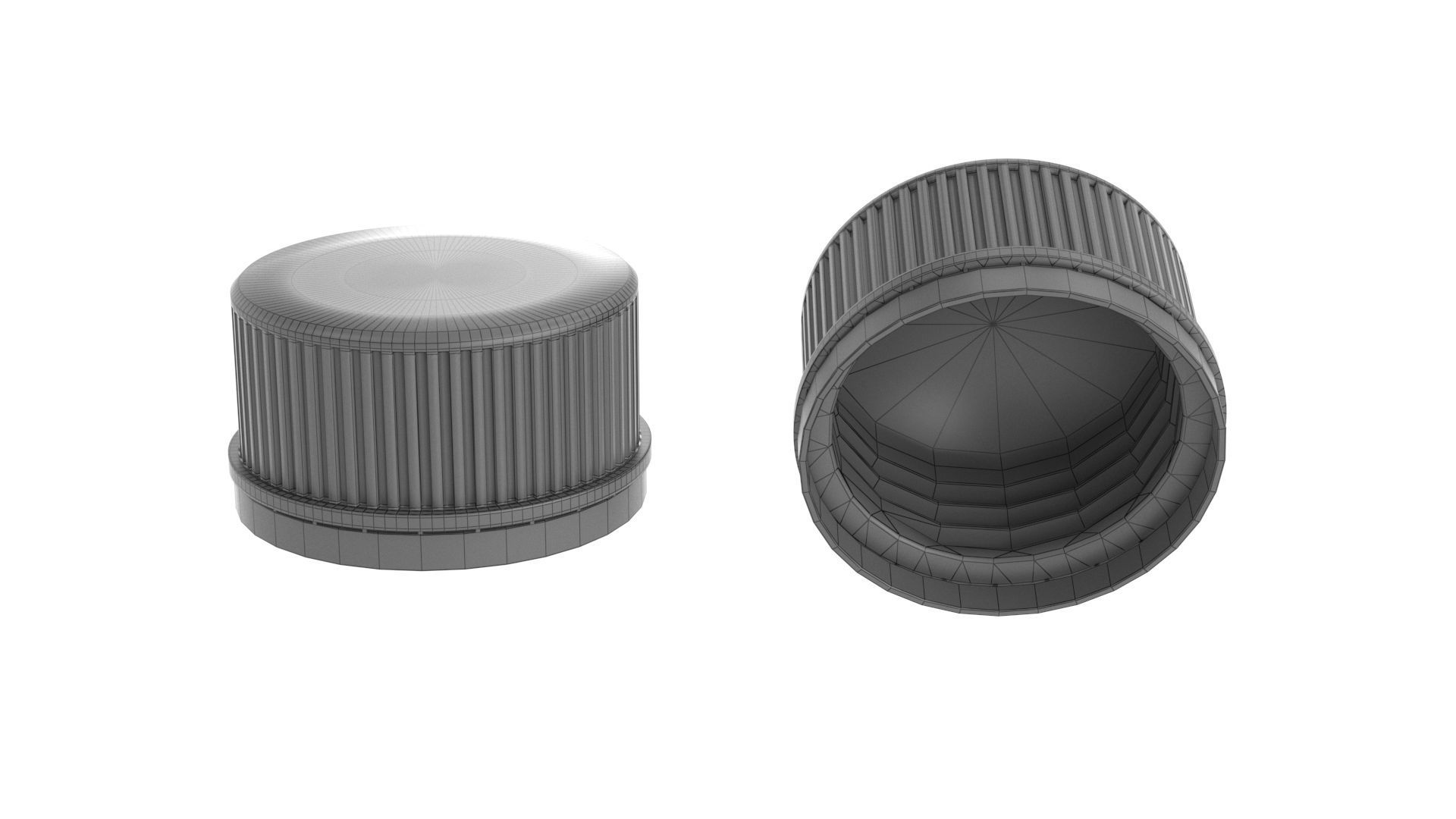 Plastic Water Bottle v2 3d model 3D model_9