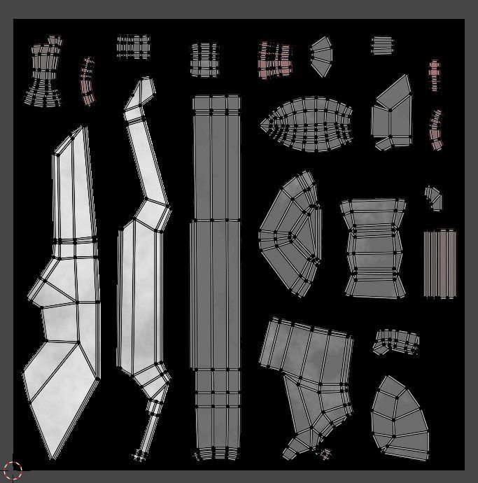 Sword Weapon PBR low-poly game ready Low-poly 3D model_7