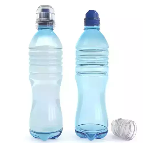 Plastic Water Bottle v3 3dmodel 3D model Plastic Water Bottle v3 3dmodel 3D model