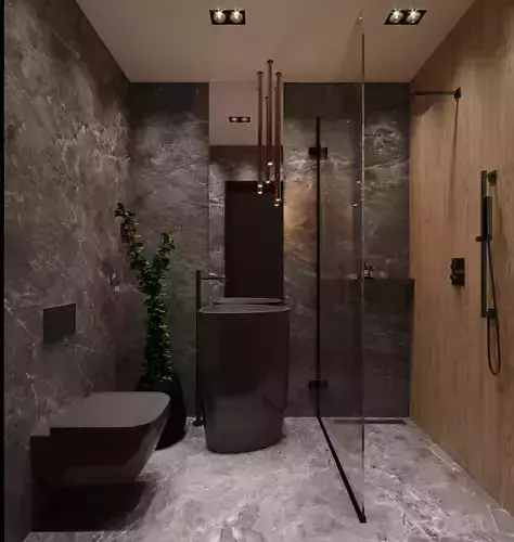 Bathroom Design with Monoblok Sink