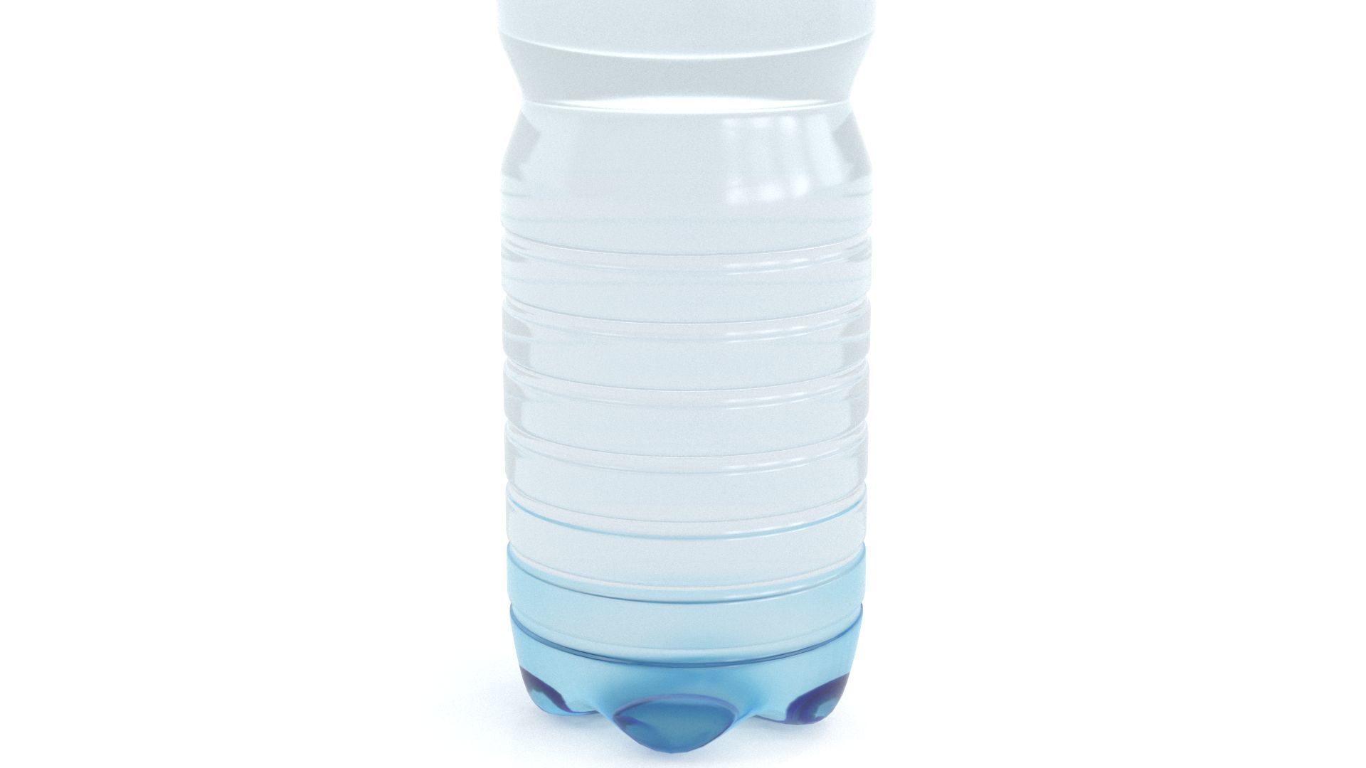 Plastic Water Bottle v4 3d model 3D model_5