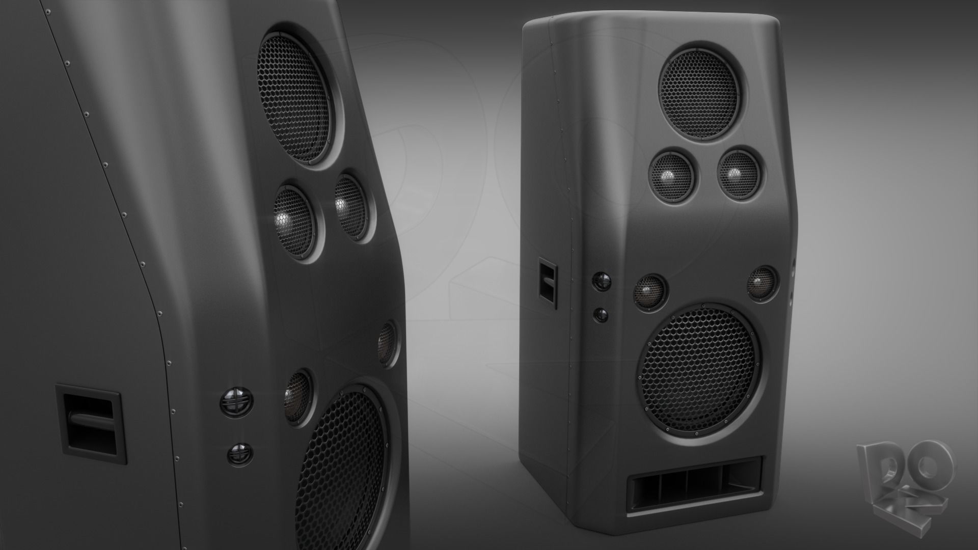 Hi-Fi Speakers 3D model_15